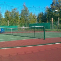 Photo taken at Теннис &quot;Румянцево&quot; by Алексей К. on 9/1/2012