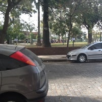 Photo taken at Plaza Nuestra Señora de la Asunción (Plaza La Pampa) by Gabriel J. on 5/7/2012