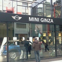 Photo taken at MINI GINZA by Junya K. on 2/11/2012