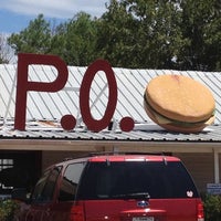 Photo taken at P.O.&amp;#39;s Burgers &amp;amp; Beer by Naomi C. on 8/30/2012