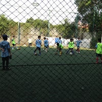 Photo taken at Mega futsal kemangisan by Bayu S. on 8/11/2012