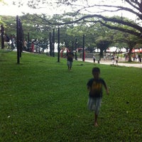 Photo taken at Children&amp;#39;s Playground @ Pasir Ris Park by Isnarny M. on 3/25/2012