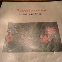 Photo taken at Red Jasmine Thai Cuisine by Enio P. on 4/17/2012