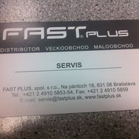 Photo taken at FAST PLUS, spol. s r.o. by Peppo P. on 3/29/2012