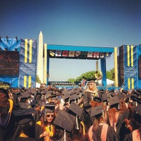Photo taken at GWU Graduation Ceremony on the National Mall 2012 by Reuben I. on 5/20/2012