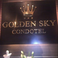 Photo taken at Golden Sky Condominium Hotel by Mellisa T. on 7/29/2012
