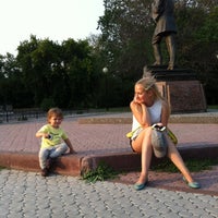 Photo taken at Памятник М. Врубелю by Evgeny O. on 7/2/2012