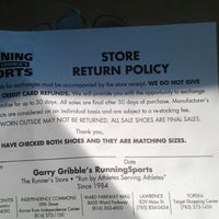 gary gribble running store