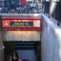 Photo taken at Metro Re di Roma (MA) by Anita B. on 6/18/2012