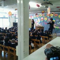 Photo taken at 矢口幼稚園 by Hideki H. on 4/7/2012