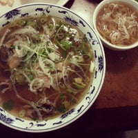 Photo taken at Phở Hiep Hoa by Dcvince G. on 9/4/2012