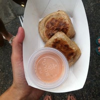 Photo taken at The DimSum Truck by Livia on 4/17/2011