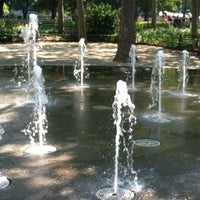 Photo taken at Leaping Fountain by Jeremy M. on 8/4/2012