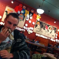 Photo taken at American Dream Pizza by a b. on 11/10/2011