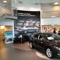 Photo taken at Crestmont Volkswagen by V K. on 5/14/2012