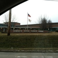 Photo taken at Vernon Area Public Library by Taylor M. on 3/5/2012