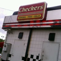 Photo taken at Checkers by Joe P. on 9/28/2011