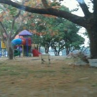 Photo taken at Children&amp;#39;s playground, Sammakorn University by Nikki C. on 4/16/2012
