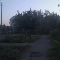 Photo taken at Парк ДК Строителей by Anton M. on 8/23/2012