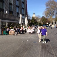 Photo taken at Bermondsey Square by david w. on 4/1/2012