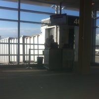 Photo taken at Gate D40 by Tina G. on 8/12/2011