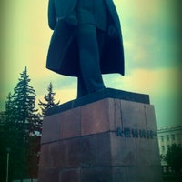 Photo taken at Памятник Ленину by NASTIA U. on 8/21/2012