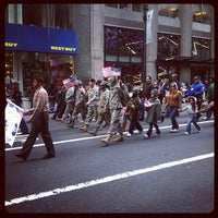 Photo taken at Veterans Day Parade by ncb on 11/11/2011