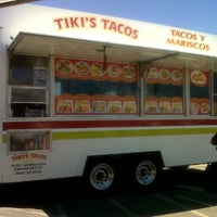 Photo taken at Tiki&amp;#39;s Tacos Food Truck by Sonya G. on 6/25/2012