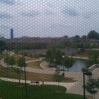 Photo taken at IU Health People Mover Canal Station by Torri S. on 8/8/2011