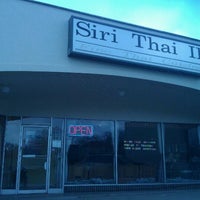 Photo taken at Siri Thai by Erica L. on 1/1/2012