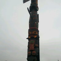 Photo taken at Totem Kwa&amp;#39;Guilth by Leonardo B. on 9/5/2012