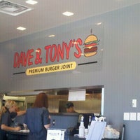 Photo taken at Dave &amp; Tony&#39;s Premium Burger Joint by Ryan B. on 10/2/2011