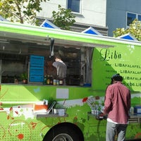 Photo taken at Liba Falafel Truck by David S. on 10/23/2011