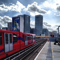 Photo taken at Blackwall DLR Station by Jiri K. on 6/17/2012