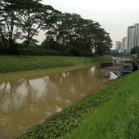 Photo taken at Pang Sua Canal Fishing &amp;amp; Viewing Deck by Vincent O. on 4/12/2012