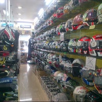 Photo taken at Chong Aik International Pte Ltd (Helmets &amp;amp; Apparels Showroom) by keon t. on 2/23/2012