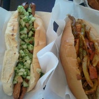 Photo taken at Jeff&amp;#39;s Gourmet Sausage Factory by Frankie G. on 10/10/2011
