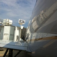 Photo taken at Gate B83A by Brian H. on 9/16/2011