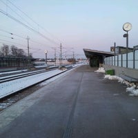 Photo taken at Falkenberg Station by Peter M. on 1/31/2012