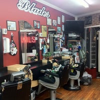 Photo taken at Blades Barbershop by Uncle_shadow . on 10/17/2011