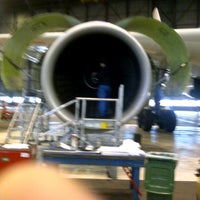 Photo taken at KLM Hangar 11 by Erick R. on 9/13/2011
