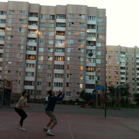 Photo taken at Баскетбольная площадка на шуваловском by July P. on 6/20/2012