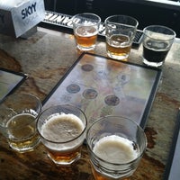 Photo taken at Mad Hatter Brew Pub by Donia on 2/19/2012