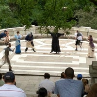 Photo taken at Hudson Warehouse Shakespeare in the Park by Donald M. on 6/24/2012