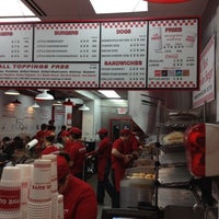 Photo taken at Five Guys by Miss Magpie on 1/27/2012