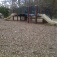 Photo taken at Lake Claire Playground by Aricca B. on 12/16/2011