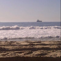 Photo taken at Grand Beach by Vicki A. on 1/27/2012