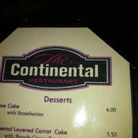 Photo taken at The Continental Restaurant by Larry M. on 1/30/2012