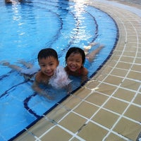 Photo taken at Downtown East Swimming Pool by Nurul F. on 1/15/2011
