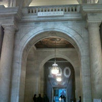 Photo taken at New York Public Library - Columbus Library by Astrid R. on 11/3/2011